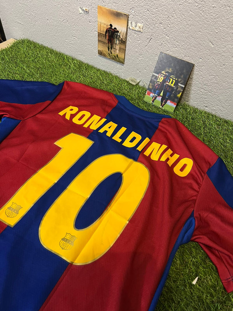 Camisa Retrô Do Ronaldinho